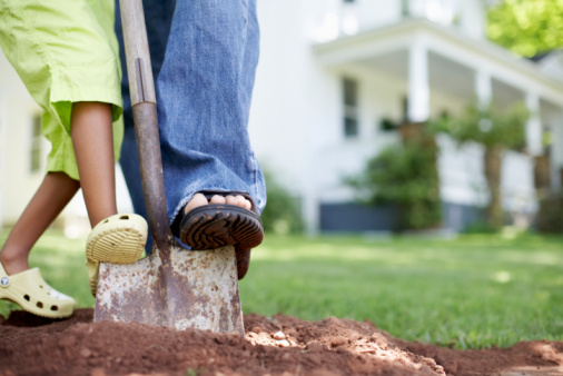 A garden for the idler who does not dig