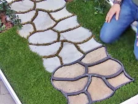 ready-made garden path