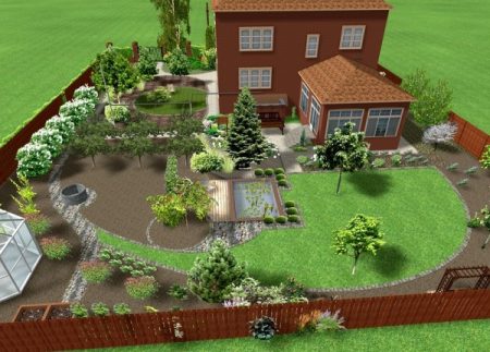 Design of a summer cottage 6 acres