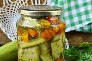 Закуска с тиквички