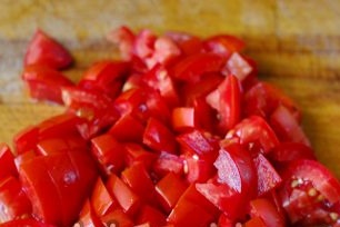 chopped tomatoes