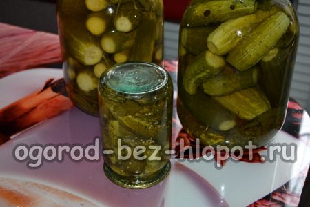 Краставиците са готови