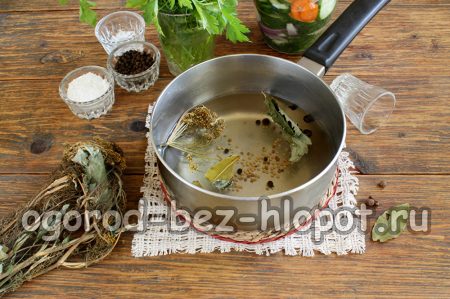 Марината за краставици