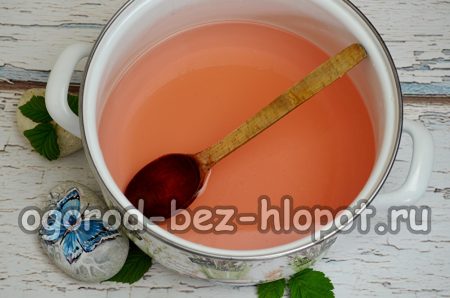 Изцедете водата