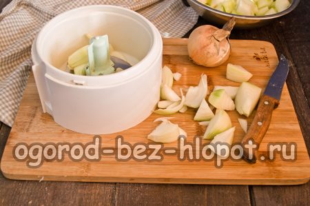 лук в блендер