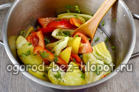 смесете всички съставки