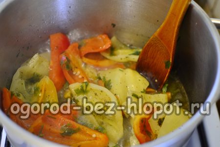 готвене на закуски на печката