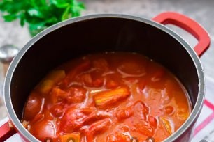 гответе салата