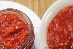 put adjika on the banks