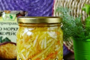 Корейски тиквички най-вкусната рецепта за зимата