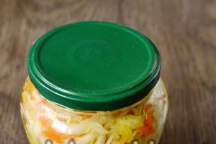 put in clean sterilized jars and tightly close the lids