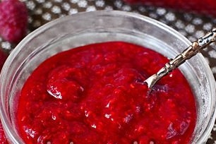 פטל עם סוכר