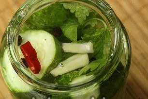 краставици в банката