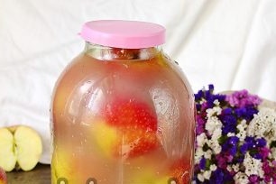 накиснати ябълки 