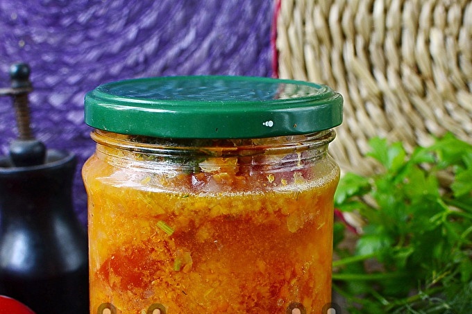 Най-вкусните домати на корейски за зимата