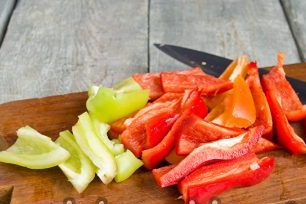 нарязана чушка