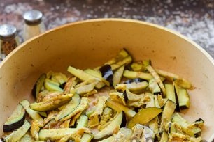 запържете патладжана