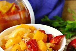 סלט ירקות עם דלעת