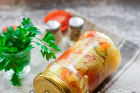 Salad Kuban với bắp cải