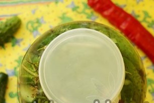 затворете капака на капрона