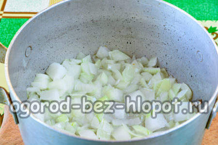 запържете лука