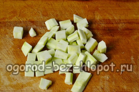 нарязани тиквички