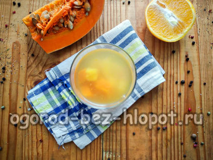 moliūgo troškinys su apelsinu