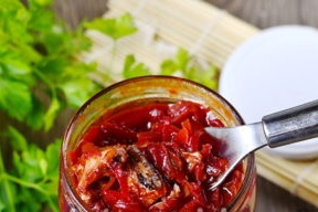 קפלין עם ירקות