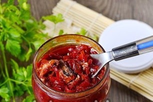 קפלין עם ירקות מוכנה