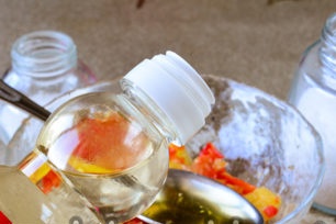 добавете ябълков оцет