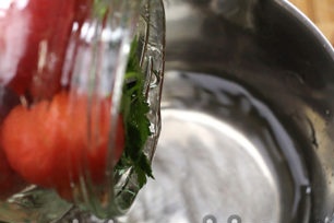 изцедете водата