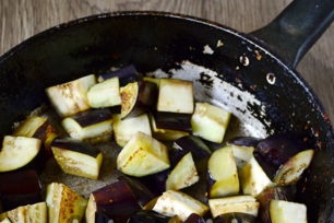 Запържете патладжана