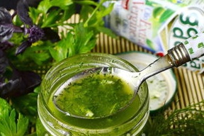 зелени в олио