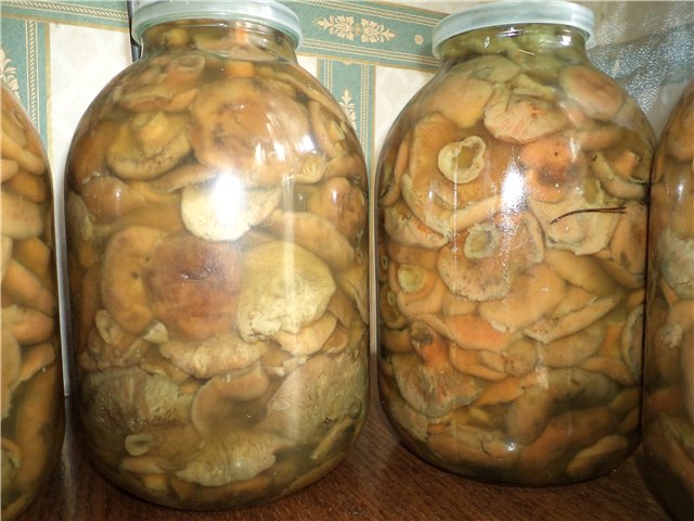 Мариновани гъби