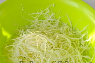 нарязано зеле