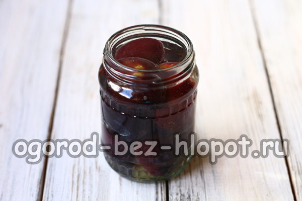 изсипете вряла вода