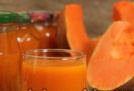 pumpkin juice with orange