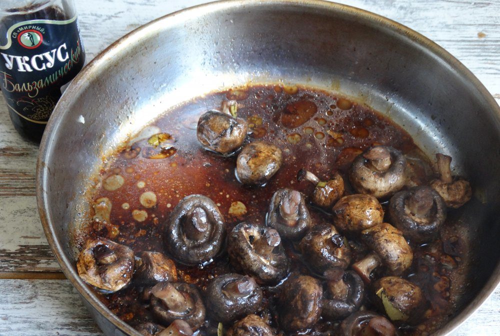 Ingemaakte Champignons