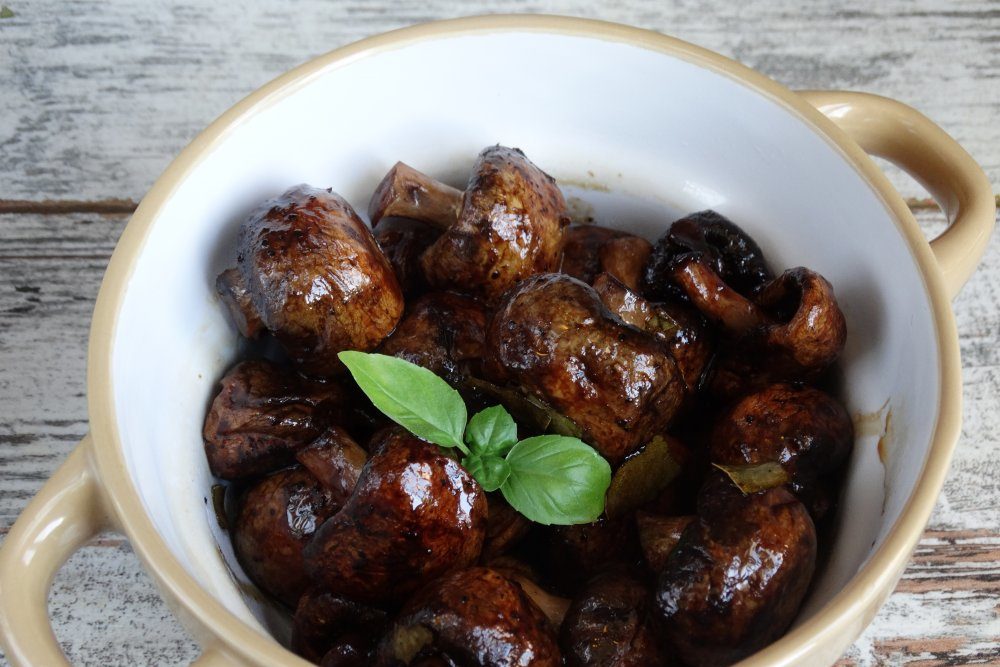 Ingemaakte Champignons