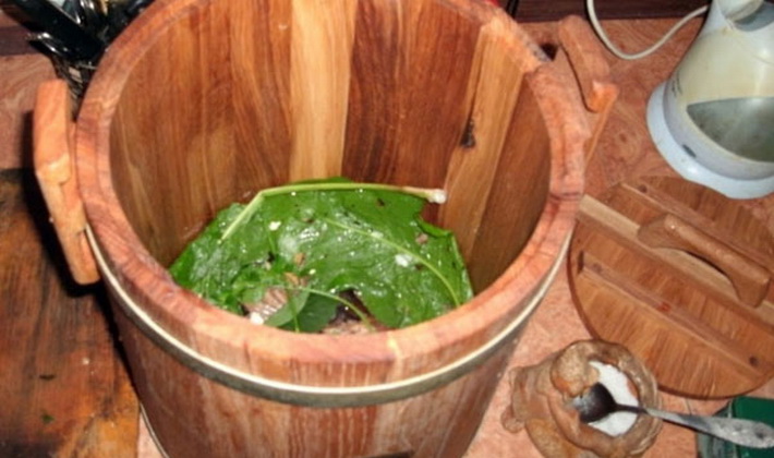 Гъби в бъчва