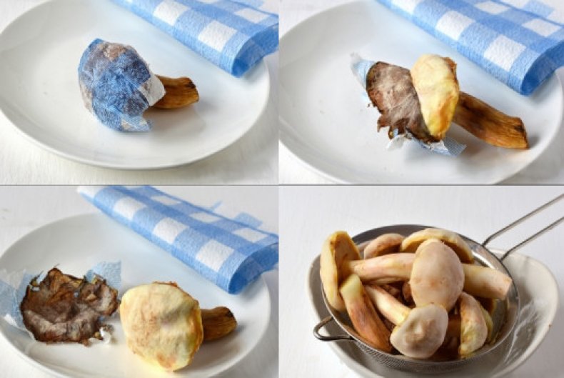 Làm sạch dầu bằng vải