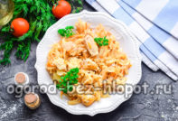 варено зеле с пилешко месо