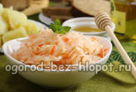 sauerkraut with honey