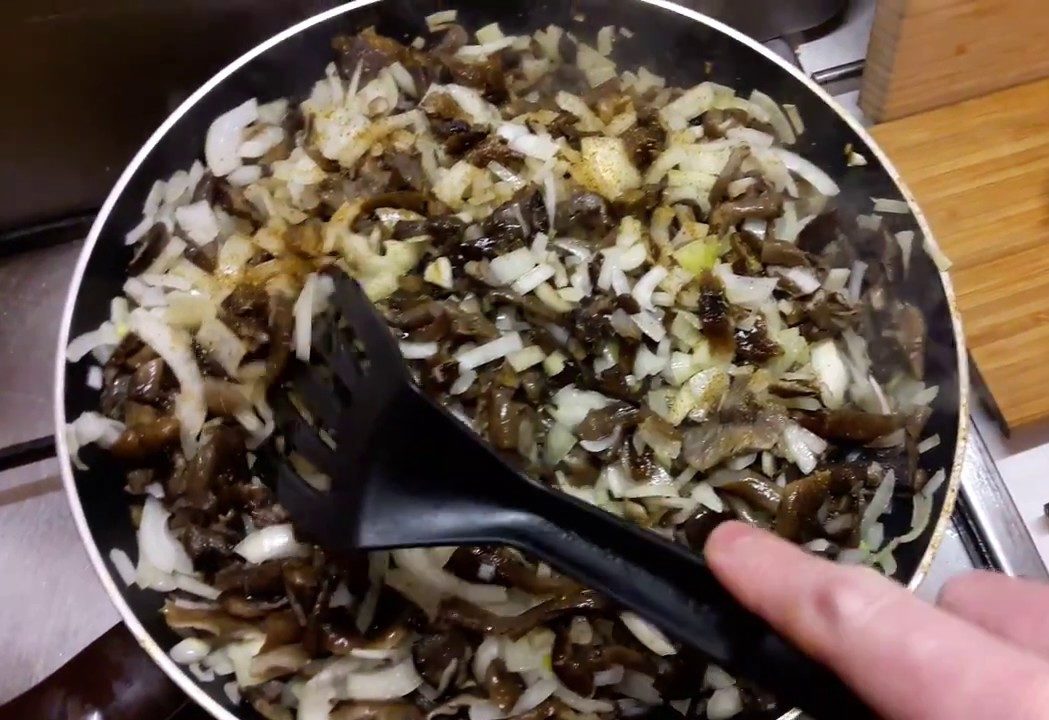 Пържени гъби