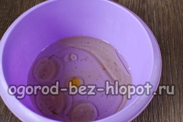 trộn nước muối với dầu