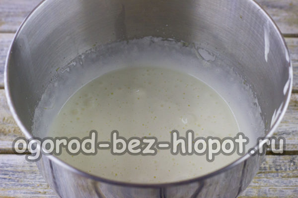 plakti iki šviesių putų