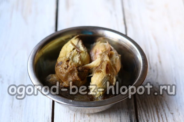 nulupkite baklažaną