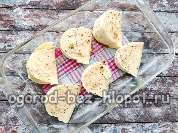 мазно зеле с марината