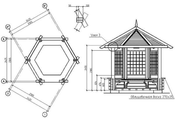 chinese style gazebo