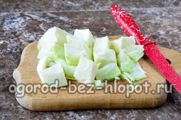 susmulkinti ir blanširuoti